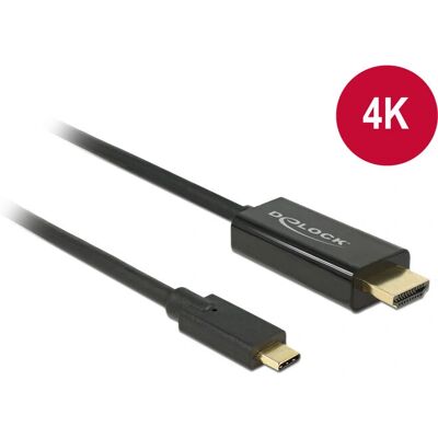 DeLOCK 85259 2m USB-C HDMI Videokabeladapter DeLOCK 85259 2m USB-C HDMI Videokabeladapter