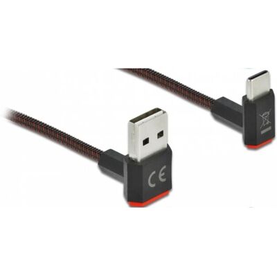 Kabel USB A do USB C firmy Delock - 2m - Czarny Kabel USB A do USB C firmy Delock - 2m - Czarny