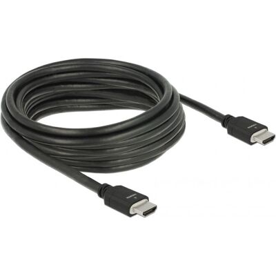 Delock 85296 HDMI Kaapeli 5m Korkean Nopeuden 8K UHD Musta Delock 85296 HDMI Kaapeli 5m Korkean Nopeuden 8K UHD Musta