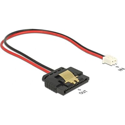 DeLock 85336 SATA-Kabel - 0,2 m Mehrfarben - SATA 15-polig DeLock 85336 SATA-Kabel - 0,2 m Mehrfarben - SATA 15-polig