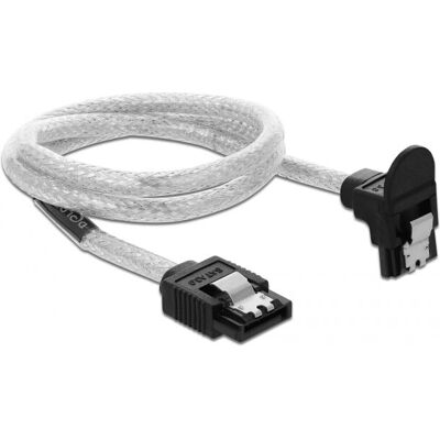 Delock 85346 SATA-Kabel - 0,5 m - Schwarz, Transparent Delock 85346 SATA-Kabel - 0,5 m - Schwarz, Transparent