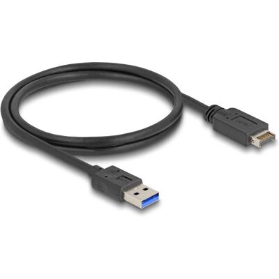 DeLock 85411 USB 3.2 Gen 2 Kabel - Schwarz - 80cm DeLock 85411 USB 3.2 Gen 2 Kabel - Schwarz - 80cm