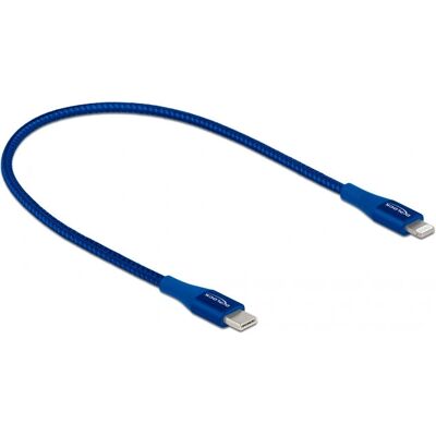 DeLOCK 85415 Lightning-Kabel - Blau - 0,5 m DeLOCK 85415 Lightning-Kabel - Blau - 0,5 m