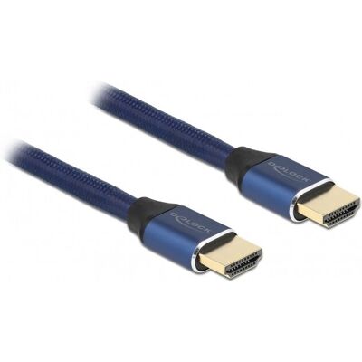 Delock Ultra High Speed HDMI-Kabel - Blau - 2m Delock Ultra High Speed HDMI-Kabel - Blau - 2m