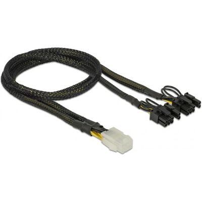 DeLOCK 85455 Stromkabel - 6 auf 8-polig PCIe - 30cm DeLOCK 85455 Stromkabel - 6 auf 8-polig PCIe - 30cm