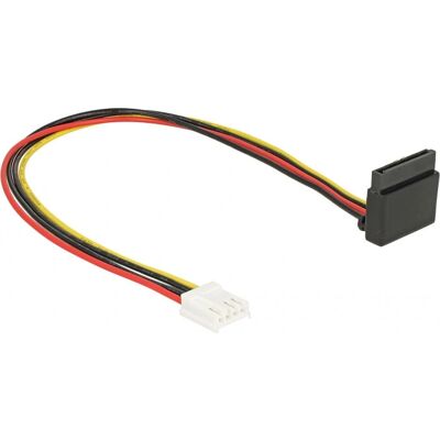 Cable de alimentación DeLOCK SATA 15 pines floppy 4 pines Cable de alimentación DeLOCK SATA 15 pines floppy 4 pines