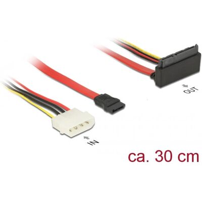 Delock 85514 SATA-Kabel - Mehrfarben - 0,3m - SATA 6Gb/s Delock 85514 SATA-Kabel - Mehrfarben - 0,3m - SATA 6Gb/s