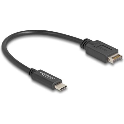 DeLOCK 85528 USB-Kabel - USB 3.2 Gen 2, 0,25 m, Schwarz DeLOCK 85528 USB-Kabel - USB 3.2 Gen 2, 0,25 m, Schwarz