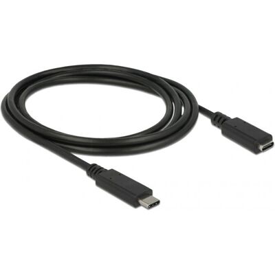 DeLOCK USB-C Forlængerkabel - 1,5m - Understøtter USB 3.1 Gen 1 DeLOCK USB-C Forlængerkabel - 1,5m - Understøtter USB 3.1 Gen 1