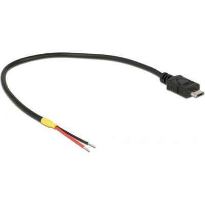 DeLOCK 85541 USB Kaapeli - 0,2m Micro-USB B - Musta DeLOCK 85541 USB Kaapeli - 0,2m Micro-USB B - Musta