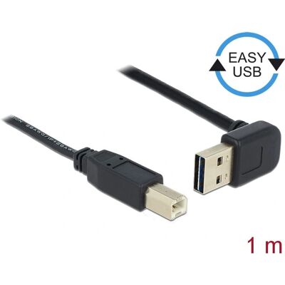 DeLOCK 85558 USB-Kabel - Reversibles USB 2.0 - 1m - Schwarz DeLOCK 85558 USB-Kabel - Reversibles USB 2.0 - 1m - Schwarz