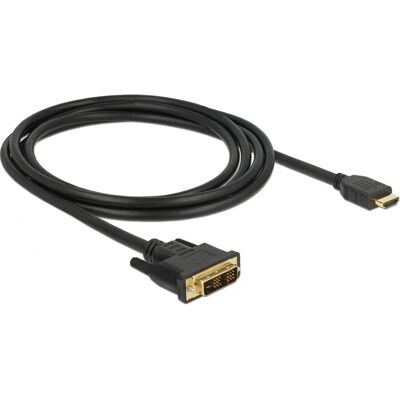 DeLOCK 85584 Video Kabeladapter - 2m - DVI-D auf HDMI DeLOCK 85584 Video Kabeladapter - 2m - DVI-D auf HDMI