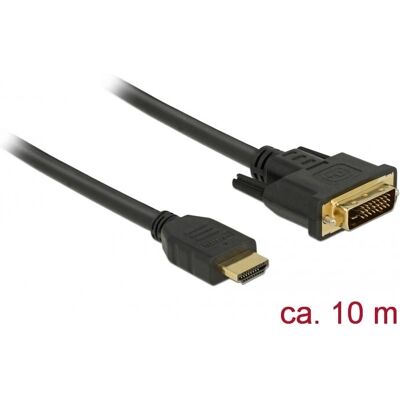 DeLOCK 85657 10m HDMI-DVI Videokabeladapter DeLOCK 85657 10m HDMI-DVI Videokabeladapter