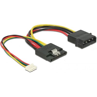 DeLOCK 85673 Stromkabel - SATA zu Molex 4-Pin - 15cm DeLOCK 85673 Stromkabel - SATA zu Molex 4-Pin - 15cm