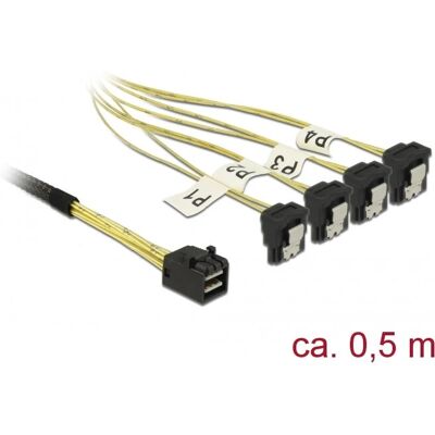 DeLOCK 85684 internes Stromkabel - SAS, SATA, 0,5 m DeLOCK 85684 internes Stromkabel - SAS, SATA, 0,5 m