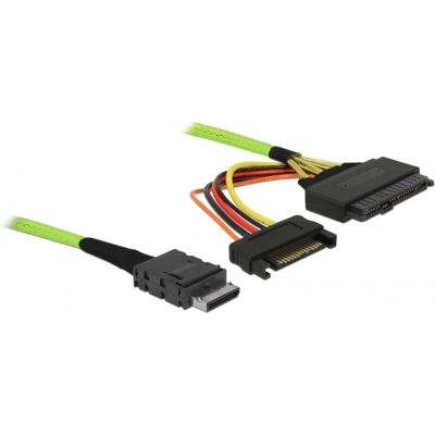 DeLOCK 85756 Cablu SAS 1m Negru - Cablu SAS DeLOCK 85756 Cablu SAS 1m Negru - Cablu SAS