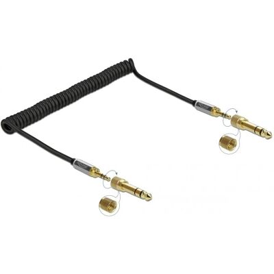 DeLOCK 85837 Audio-Kabel - 2m, 3,5mm, Schwarz DeLOCK 85837 Audio-Kabel - 2m, 3,5mm, Schwarz
