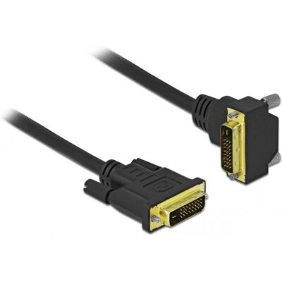 DeLOCK 85896 DVI-Kabel - 5m Dual Link DVI-D - Schwarz DeLOCK 85896 DVI-Kabel - 5m Dual Link DVI-D - Schwarz