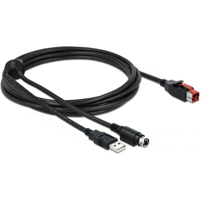 DeLOCK 85942 Powered USB-Kabel - 3m - Schwarz - USB 2.0 DeLOCK 85942 Powered USB-Kabel - 3m - Schwarz - USB 2.0