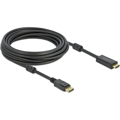 DeLOCK 85961 HDMI DisplayPort Kabel - 7m Schwarz DeLOCK 85961 HDMI DisplayPort Kabel - 7m Schwarz