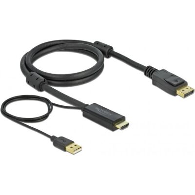 DeLOCK 85963 HDMI DisplayPort USB sovitin DeLOCK 85963 HDMI DisplayPort USB sovitin