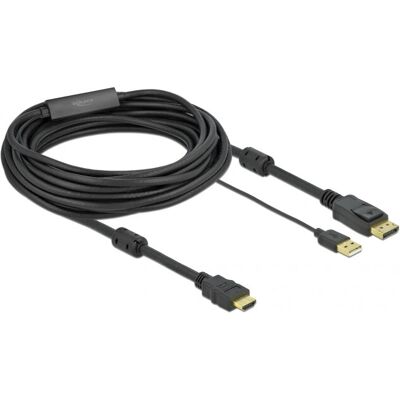 DeLOCK 85967 HDMI DisplayPort Videokabel - 7 m DeLOCK 85967 HDMI DisplayPort Videokabel - 7 m