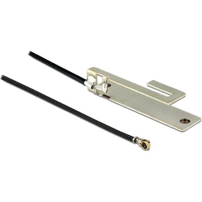 DeLOCK Black WLAN MHF IV/HSC MXHP32 Network Antenna - 3 dBi DeLOCK Black WLAN MHF IV/HSC MXHP32 Network Antenna - 3 dBi