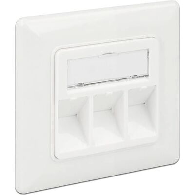 Toma de corriente DELOCK 86194 - Caja de conexión blanca Toma de corriente DELOCK 86194 - Caja de conexión blanca