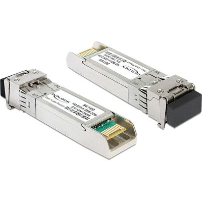 Modulo Trasmettitore di Rete DeLOCK - 10GBase-SR, Multimodale, 850 nm Modulo Trasmettitore di Rete DeLOCK - 10GBase-SR, Multimodale, 850 nm