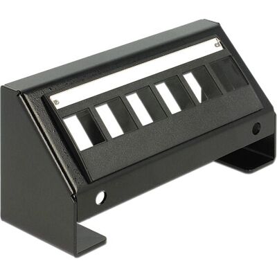 DeLOCK 86268 Kit de Montage - Polyvalent, 6 Ports Keystone, Noir - Publicité DeLOCK 86268 Kit de Montage - Polyvalent, 6 Ports Keystone, Noir - Publicité