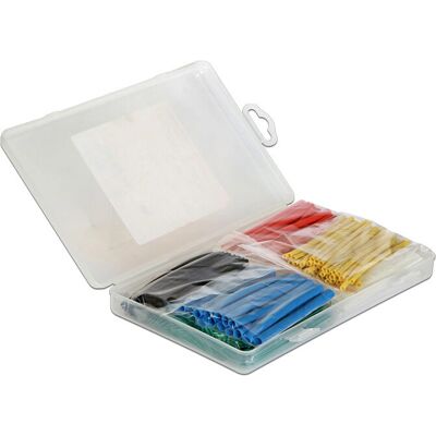DeLOCK 86278 Wärmeschrumpfschlauch-Kit - Mehrfarbig, 10cm DeLOCK 86278 Wärmeschrumpfschlauch-Kit - Mehrfarbig, 10cm