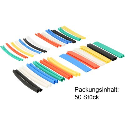 DeLOCK 86279 Schrumpfschläuche - Mehrfarbig, 100mm, 50 Stück DeLOCK 86279 Schrumpfschläuche - Mehrfarbig, 100mm, 50 Stück