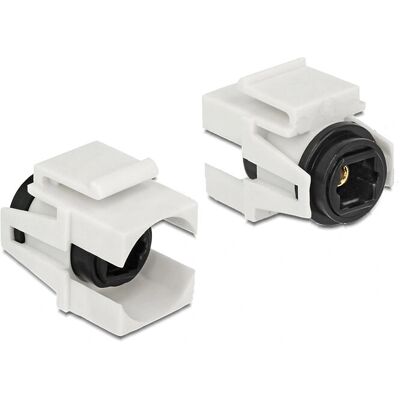 DeLOCK 86337 - Keystone Modul - Optischer S/PDIF - Weiß DeLOCK 86337 - Keystone Modul - Optischer S/PDIF - Weiß
