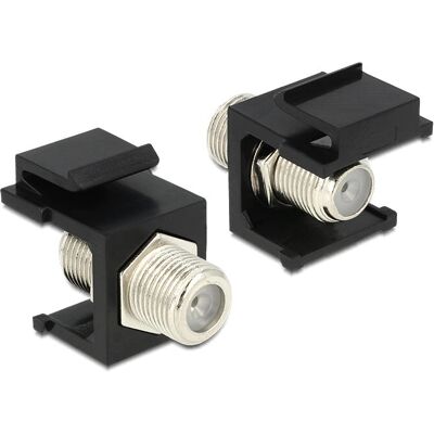 DeLOCK 86350 Keystone Modul - F-Female zu F-Female DeLOCK 86350 Keystone Modul - F-Female zu F-Female