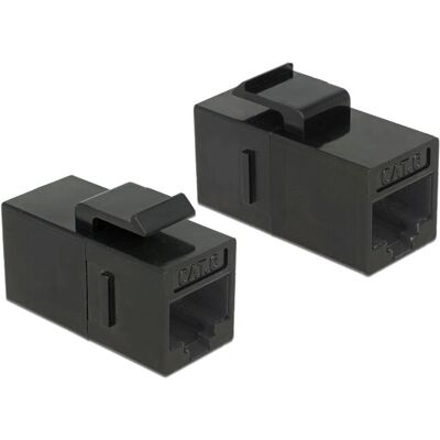 Delock 86381 Keystone Modul - Cat 6 UTP - Schwarz Delock 86381 Keystone Modul - Cat 6 UTP - Schwarz