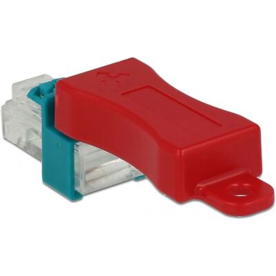 DeLOCK 86425 Portenblocker - Rot - 6 Stk. DeLOCK 86425 Portenblocker - Rot - 6 Stk.