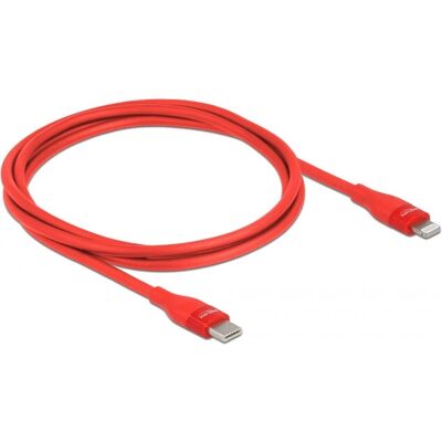 DeLOCK 86634 USB-C zu Lightning Kabel - Rot - 1m DeLOCK 86634 USB-C zu Lightning Kabel - Rot - 1m