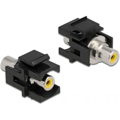 Delock Keystone RCA Female Modul - Audio-Stecker Delock Keystone RCA Female Modul - Audio-Stecker