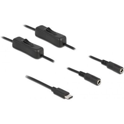 DeLOCK 86800 Kábeladapter - Fekete DeLOCK 86800 Kábeladapter - Fekete