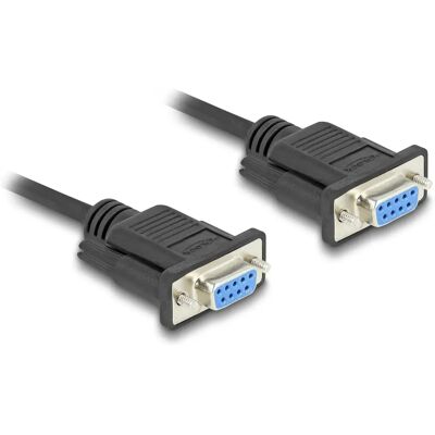 DeLOCK 86824 Seriell Kabel - Schwarz, 2m, RS-232 Unterstützt DeLOCK 86824 Seriell Kabel - Schwarz, 2m, RS-232 Unterstützt