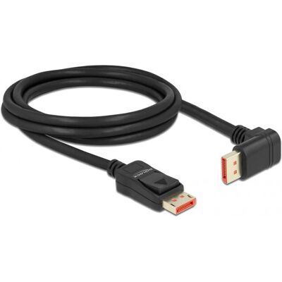 DeLOCK 87051 2m DisplayPort Kabel - Støtter 8K 60Hz DeLOCK 87051 2m DisplayPort Kabel - Støtter 8K 60Hz