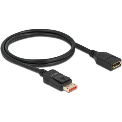 DeLOCK 87070 DisplayPort Kaapeli - Musta - 1m DeLOCK 87070 DisplayPort Kaapeli - Musta - 1m