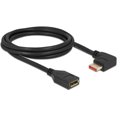 DeLOCK 87078 DisplayPort Kabel - Schwarz - 2m - Unterstützt 8K 60Hz - HDMI 1.4 DeLOCK 87078 DisplayPort Kabel - Schwarz - 2m - Unterstützt 8K 60Hz - HDMI 1.4