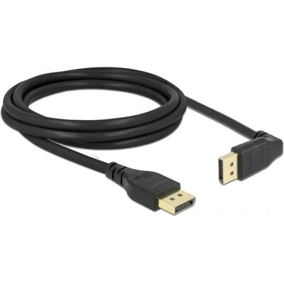 DeLOCK 87150 DisplayPort Kabel 2m Schwarz - DisplayPort 1.4 Kabel für 8K-Unterstützung DeLOCK 87150 DisplayPort Kabel 2m Schwarz - DisplayPort 1.4 Kabel für 8K-Unterstützung