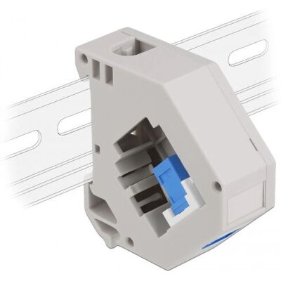 DeLOCK Keystone Module - DIN Rail Mount - Fiber Compatible DeLOCK Keystone Module - DIN Rail Mount - Fiber Compatible