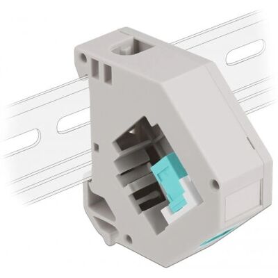 DeLock Keystone Modul - Glasfaseradapter - DIN-Schienenmontage DeLock Keystone Modul - Glasfaseradapter - DIN-Schienenmontage