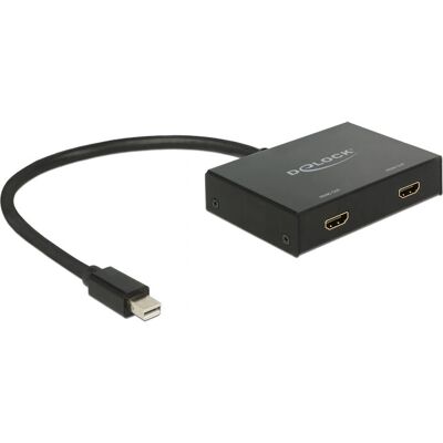 DeLOCK 87696 Video Splitter Mini DisplayPort 2x HDMI DeLOCK 87696 Video Splitter Mini DisplayPort 2x HDMI
