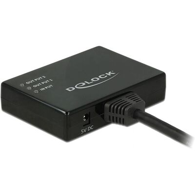 Divizor HDMI DeLOCK 87700 - 4K 30Hz - Suportă 3D și HDCP Divizor HDMI DeLOCK 87700 - 4K 30Hz - Suportă 3D și HDCP