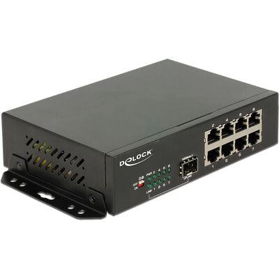 DeLock 87708 Netzwerkswitch - 8 Ports Gigabit Ethernet DeLock 87708 Netzwerkswitch - 8 Ports Gigabit Ethernet