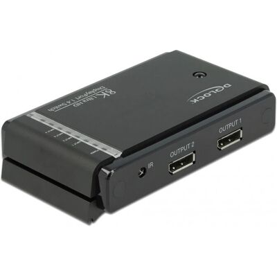 Delock Video Switch - 8K DisplayPort 1.4 Dual In/Out Delock Video Switch - 8K DisplayPort 1.4 Dual In/Out